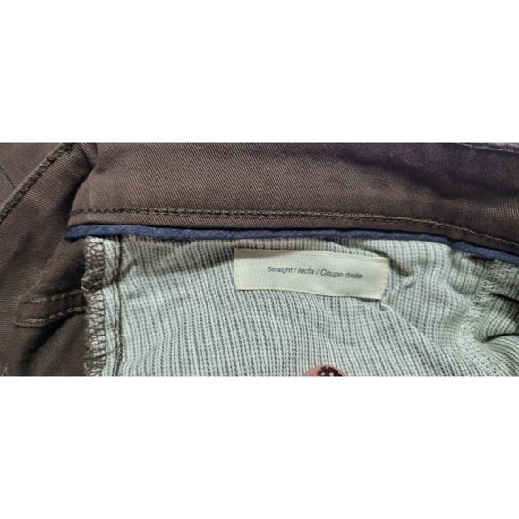 Goodthreads Pants Mens 31x34 Brown Fit 5 Pocket Chino Casual Cotton - Picture 13 of 15